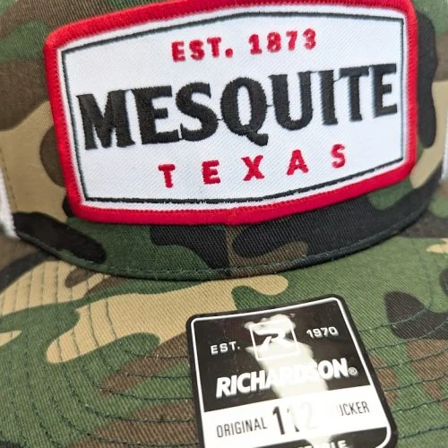 Custom patch heat applied to a cap