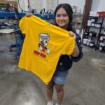 Example of custom apparel produced by Mesquite Print House