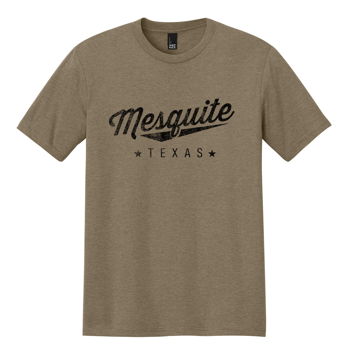 Mesquite Texas Swoosh Tri-Bland