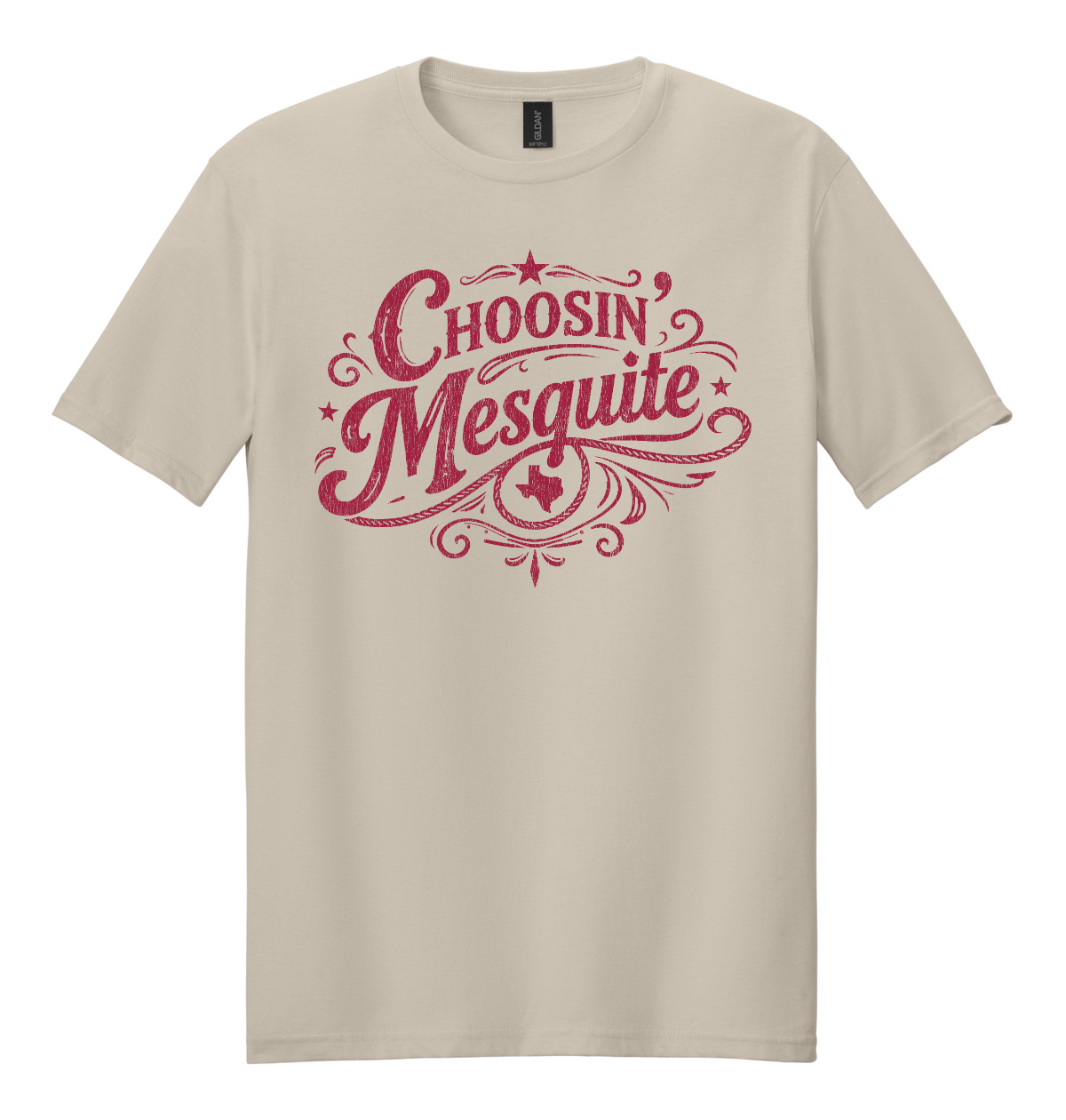 Choosin' Mesquite (distressed)